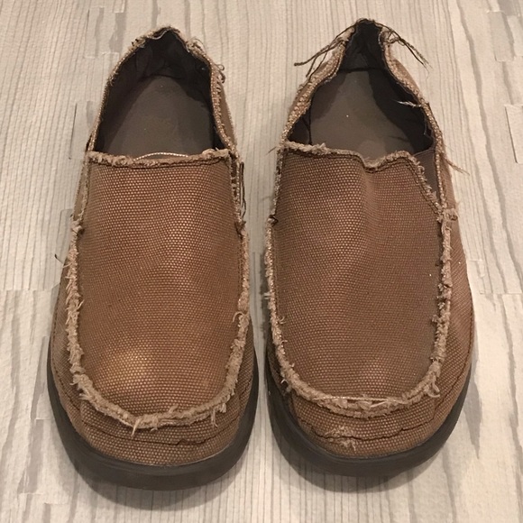 CROCS Other - Men’s Crocs Santa Cruz Slip On Canvas sz 11